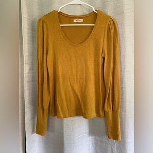 Madewell Long Sleeve Knit Top